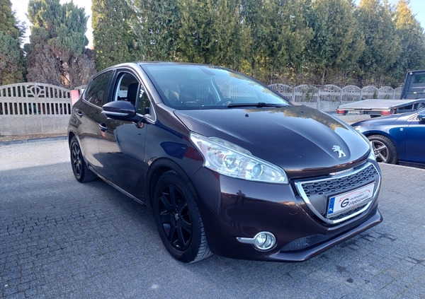 Peugeot 208 cena 28900 przebieg: 146500, rok produkcji 2012 z Wolbórz małe 497